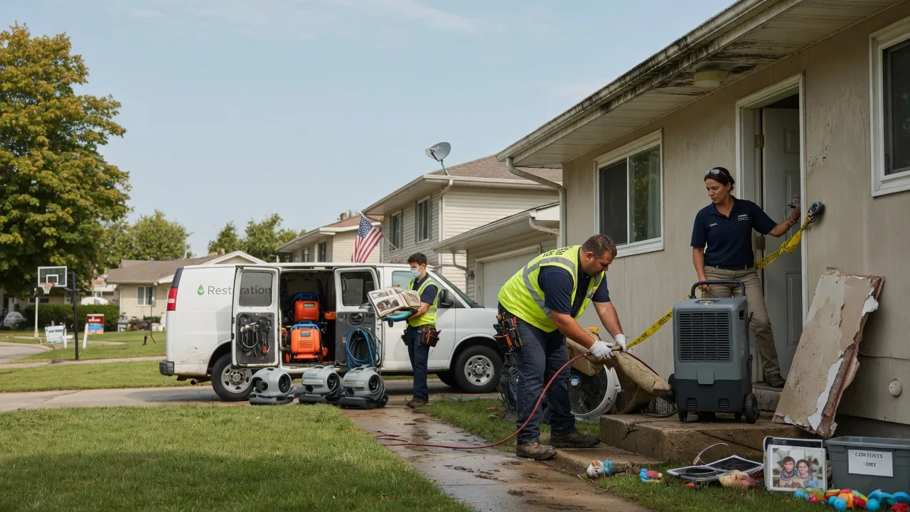 Water Damage Restoration in Piasa, IL near me